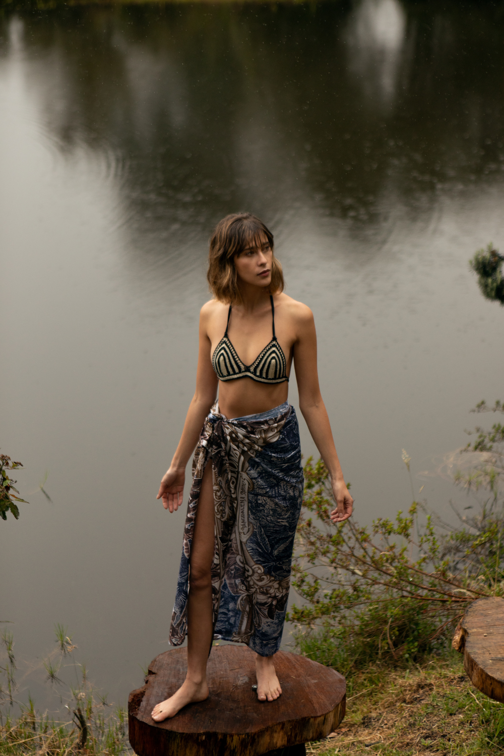 Earth Blue Sarong