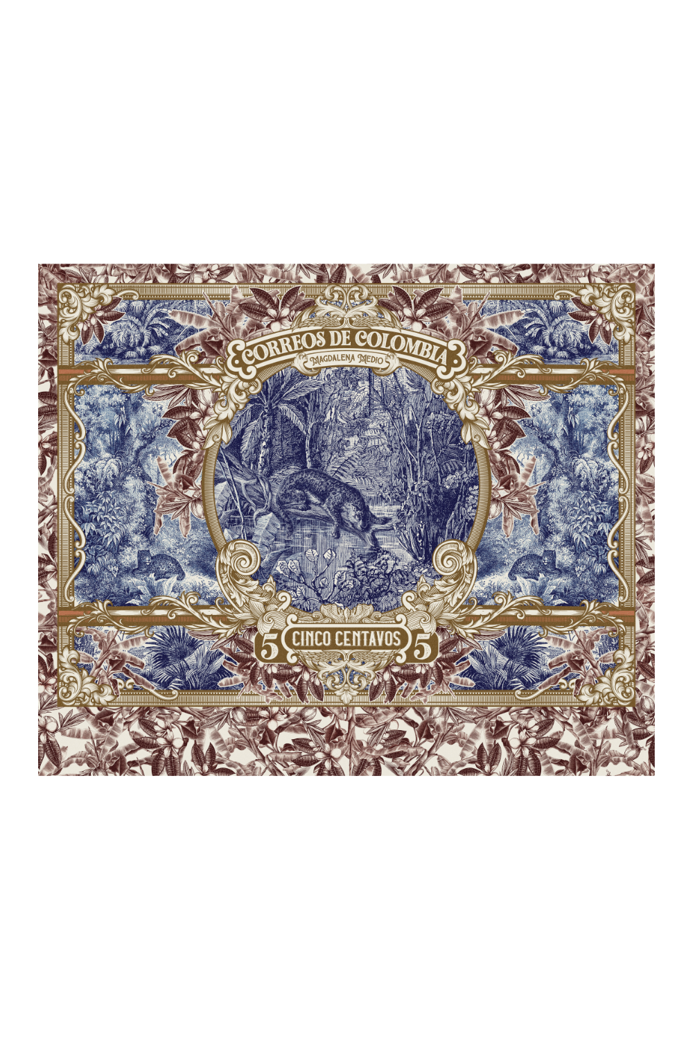 Earth Blue Sarong