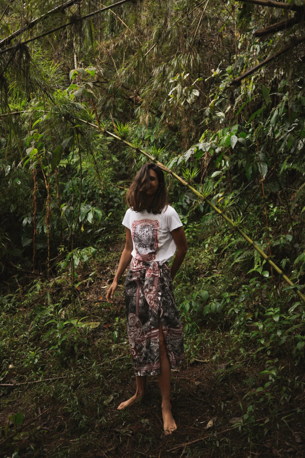 Earth Black Sarong